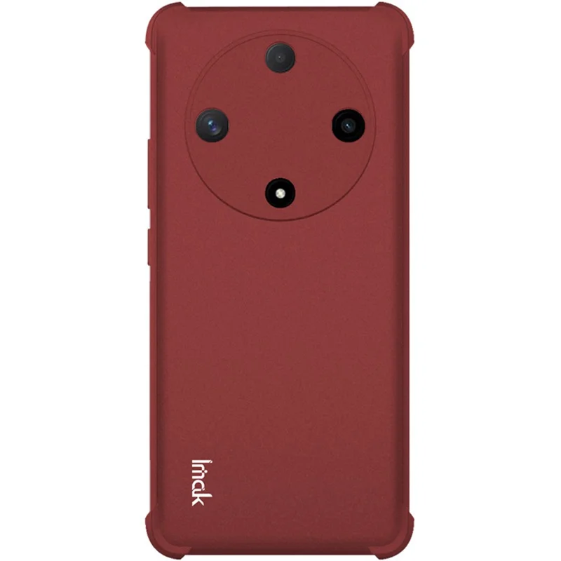 IMAK For Honor X9b 5G / Magic6 Lite 5G Case Matte TPU Phone Cover Airbag Protection - Red