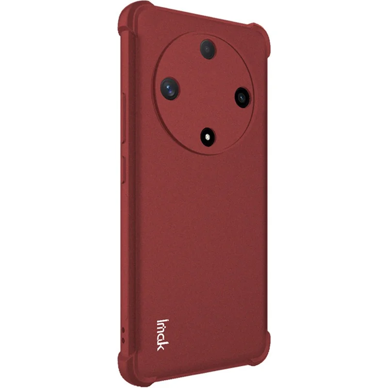 IMAK For Honor X9b 5G / Magic6 Lite 5G Case Matte TPU Phone Cover Airbag Protection - Red