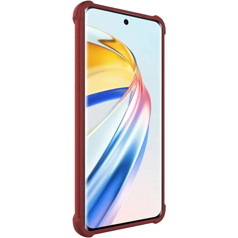 IMAK For Honor X9b 5G / Magic6 Lite 5G Case Matte TPU Phone Cover Airbag Protection - Red