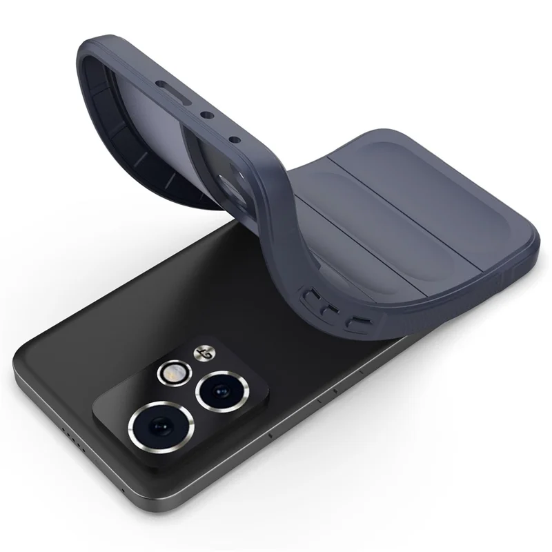 For Honor 90 GT 5G Cell Phone Case Scratch Resistant Soft TPU Phone Back Cover - Dark Blue