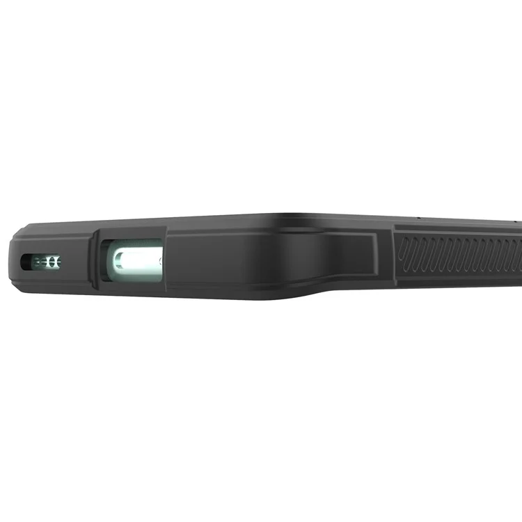 For Oppo Reno11 5G (Global) Cell Phone Case Solid Color Shockproof TPU Protective Cover - Black