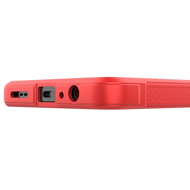For Infinix Note 30 Pro 4G Cell Phone Case Solid Color TPU Rugged Protective Cover - Red