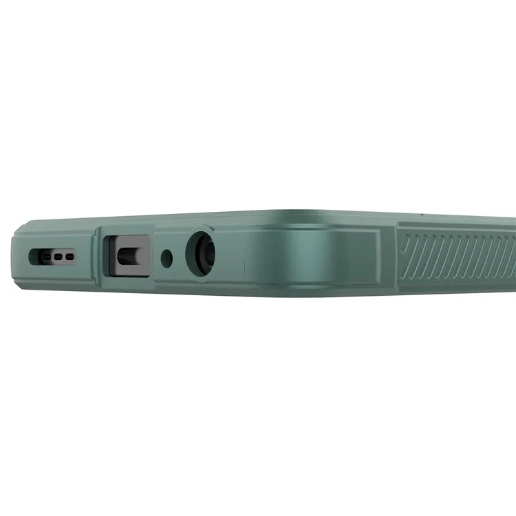 Per Infinix Note 30 Pro 4G Custodia per Cellulare Colore Solido TPU Custodia Protettiva Resistente - Verde