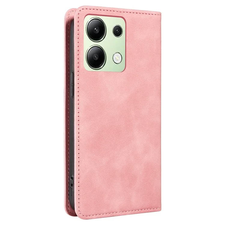 BETOPNICE 003 For Xiaomi Redmi Note 13 4G Case Card Slots RFID Blocking Phone Cover - Pink