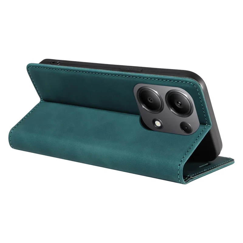 BETOPNICE 003 per Xiaomi Redmi Note 13 Pro 4G / Poco M6 Pro 4G Cover per telefono in pelle con blocco RFID - Verde