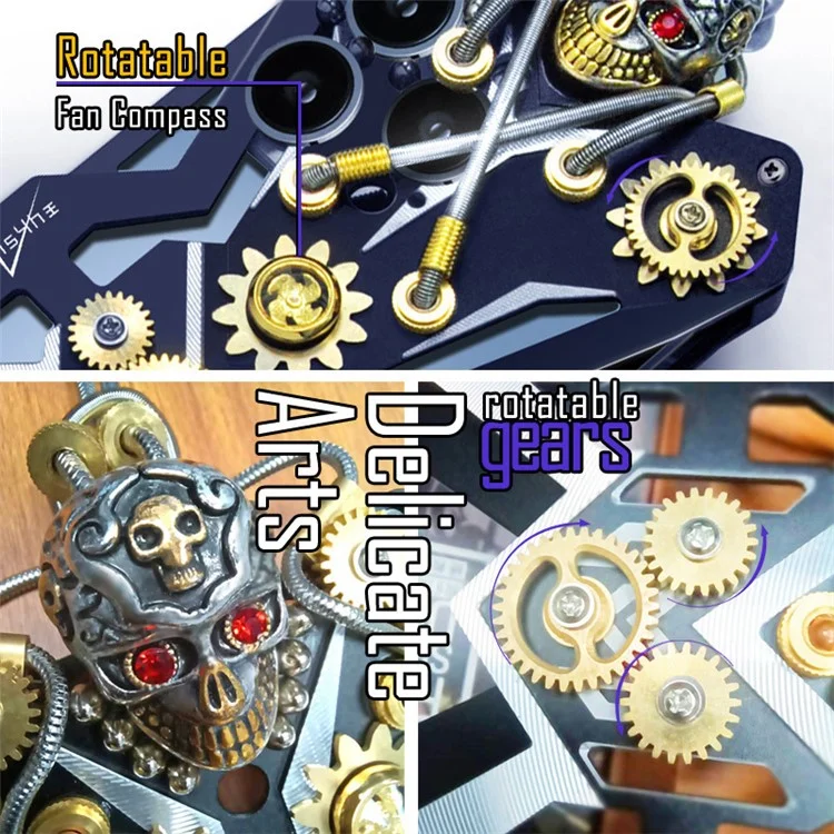 Para Samsung Galaxy S24 Ultra Metal Case Drop Protection Gear Style Protective Shell