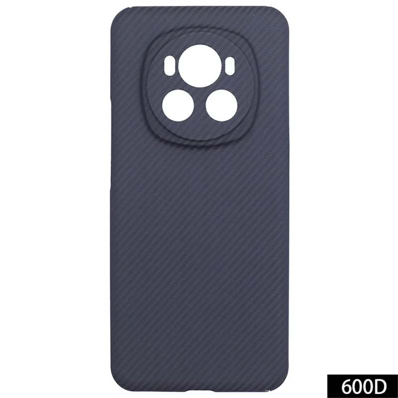 For Honor Magic6 5G Cases 600D Textured Aramid Fiber Black Cell Phone Cover (Precise Lens Hole)