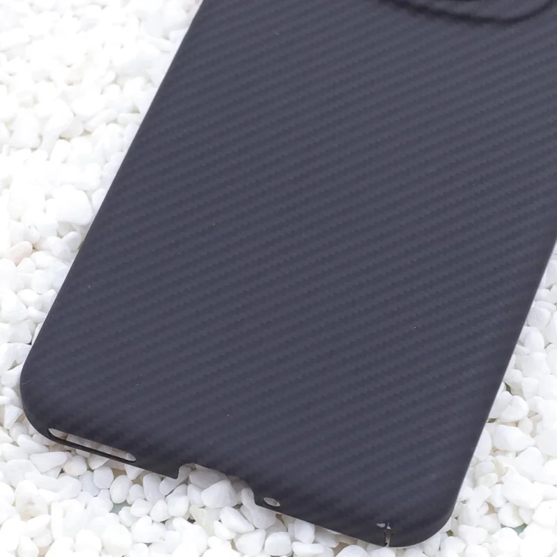 For Honor Magic6 5G Cases 600D Textured Aramid Fiber Black Cell Phone Cover (Precise Lens Hole)