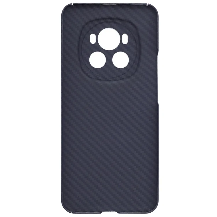 For Honor Magic6 5G Case 1500D Kohlefaser-Textur Aramid-Faser Handyhülle, Schwarz