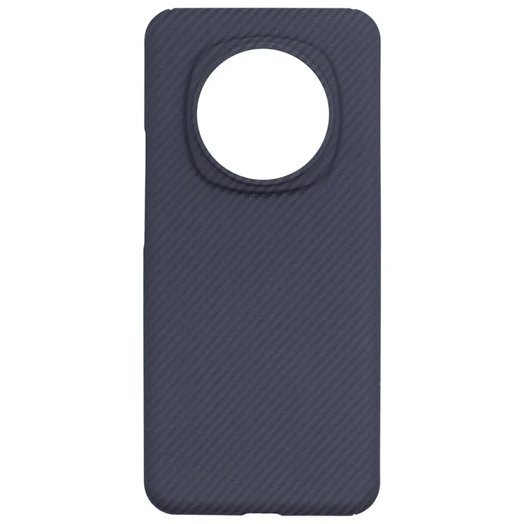 Funda de teléfono de fibra de aramida For Honor Magic6 Pro 5G, textura fina de 600 D, funda delgada, negra (orificio grande para la lente)