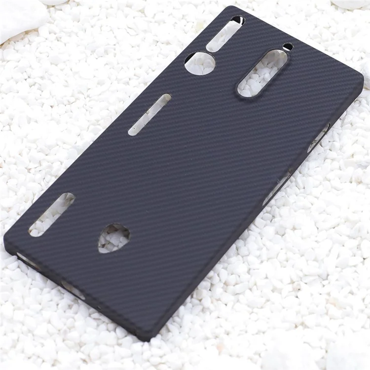 Para ZTE nubia Red Magic 8S Pro Aramid Fiber Case 600D Fine Texture Precise Cutouts Phone Case, Negro