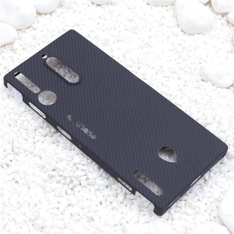 Para ZTE nubia Red Magic 8S Pro Aramid Fiber Case 600D Fine Texture Precise Cutouts Phone Case, Negro
