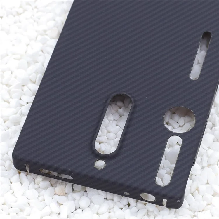 Para ZTE nubia Red Magic 8S Pro Aramid Fiber Case 600D Fine Texture Precise Cutouts Phone Case, Negro