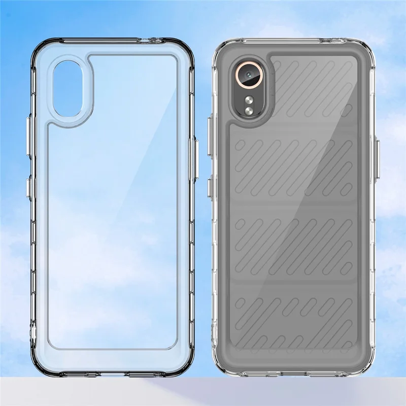 For Samsung Galaxy Xcover7 Phone Case Anti-drop TPU + Acrylic Cover - Transparent