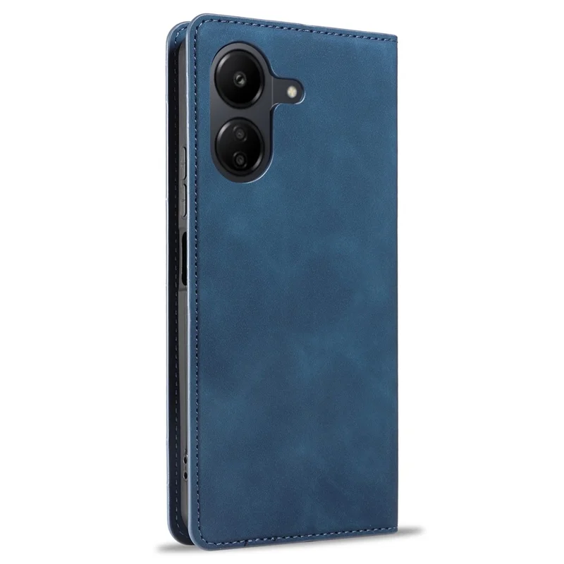 Forwenw Fantasy Series Pour Xiaomi Redmi 13C 4G / Poco C65 4G Étui PU en Cuir Support de Portefeuille Couvercle de Téléphone - Bleu