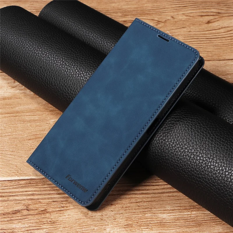 FORWENW Fantasy Series für Xiaomi Redmi 13C 4G / Poco C65 4G Hülle PU-Leder Standfunktion Brieftasche Handyhülle - Blau