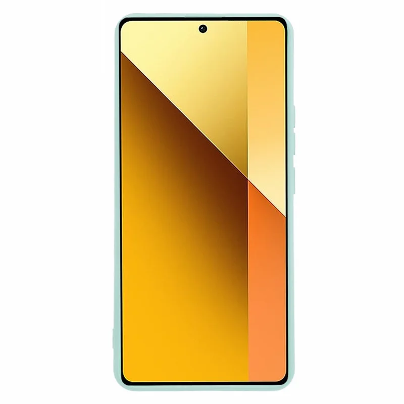Funda para Xiaomi Redmi Note 13 5G Funda Blanda de TPU Forrada con Fibra Suave - Verde Matcha