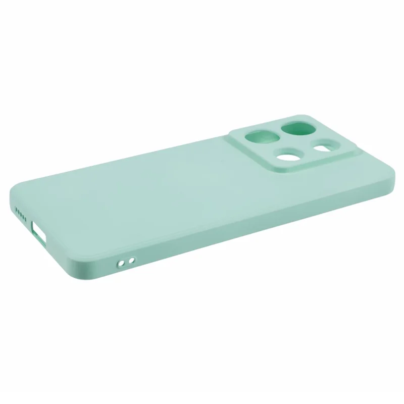 Funda para Xiaomi Redmi Note 13 5G Funda Blanda de TPU Forrada con Fibra Suave - Verde Matcha