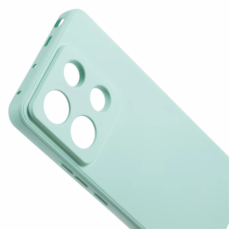 Funda para Xiaomi Redmi Note 13 5G Funda Blanda de TPU Forrada con Fibra Suave - Verde Matcha