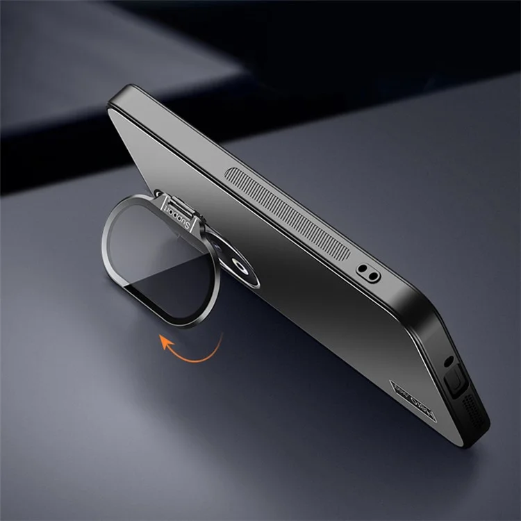 Étui For Honor 90 Case Kickstand TPU+PC anti-chute - Argent