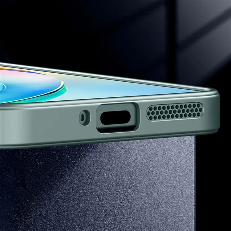 Чехол для Honor X50 5G / X50 Pro 5G / X50 GT 5G с защитой от царапин, TPU+PC, со скрытой подставкой - черный