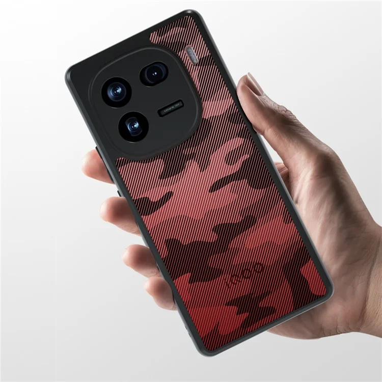 IBMRS For vivo iQOO 12 Pro 5G Case Airbag Protection Precise Lens Cutout Back Shell - Matte Black