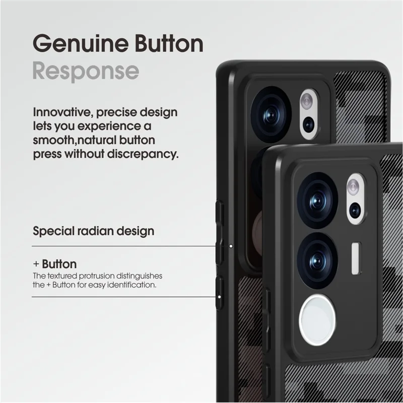 IBMRS For vivo S17 Pro 5G / S17 5G / V29 5G / V29 Pro 5G Case PC+TPU Precise Camera Cutouts Cover  - Grid Camouflage
