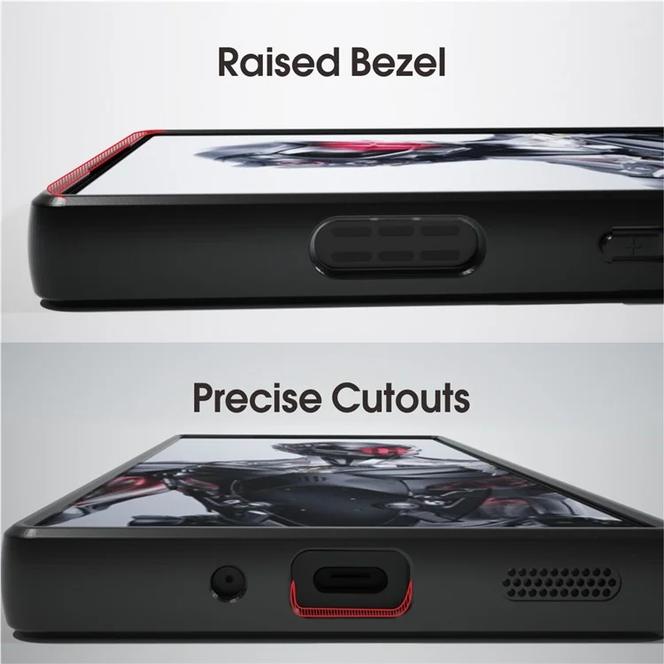 IBMRS For ZTE nubia Red Magic 8S Pro / 8 Pro+ 5G / 8 Pro 5G Cases Slim-Fit TPU+PC Phone Cover - Artistic Camouflage