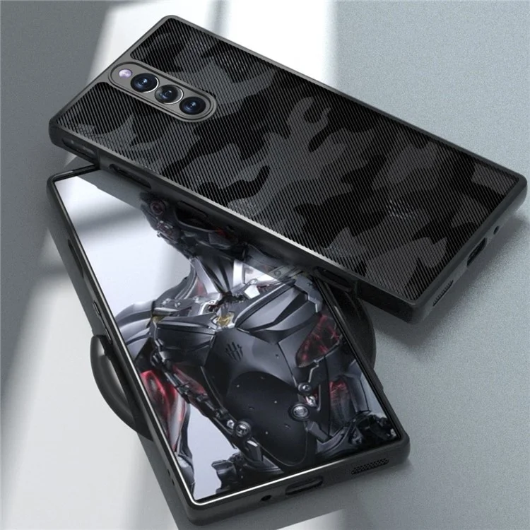 IBMRS For ZTE nubia Red Magic 8S Pro / 8 Pro+ 5G / 8 Pro 5G Cases Slim-Fit TPU+PC Phone Cover - Artistic Camouflage