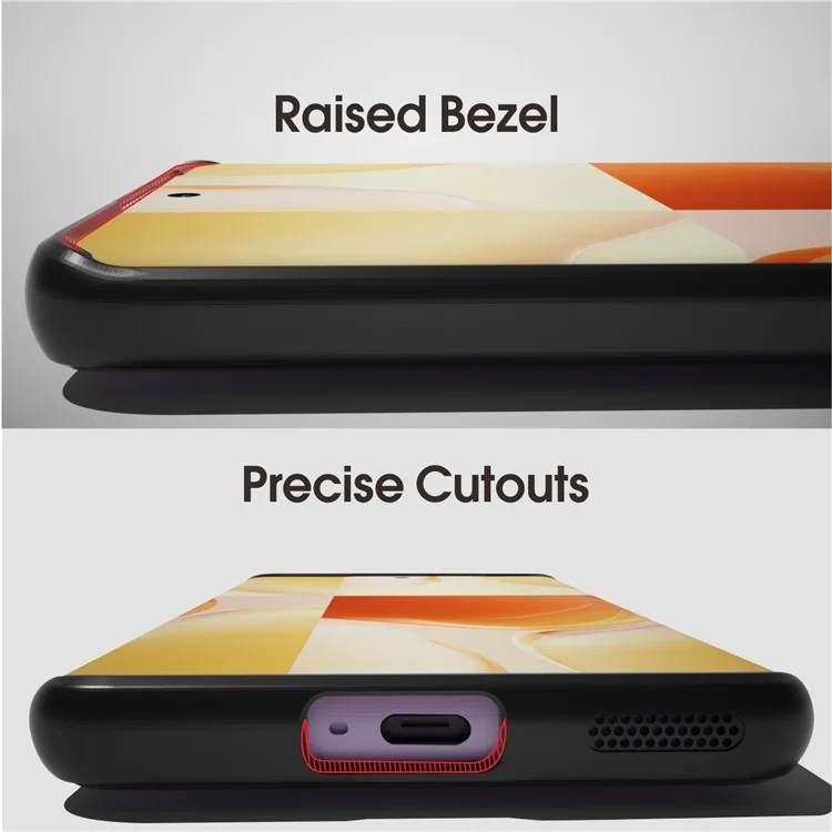 IBMRS For Oppo Reno10 5G (Global) / Reno10 Pro 5G (Global) Case TPU+PC Shockproof Phone Cover - Grid Camouflage