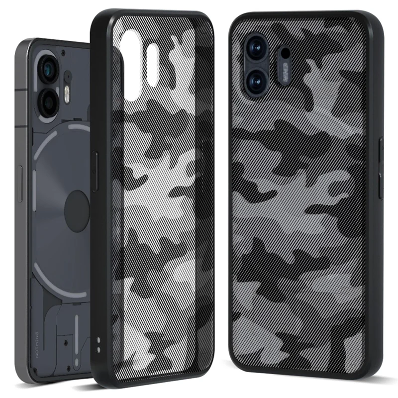 IBMRS For Nothing Phone (2) Cases Shockproof TPU+PC Phone Cover Slim-Fit Shell - Artistic Camouflage