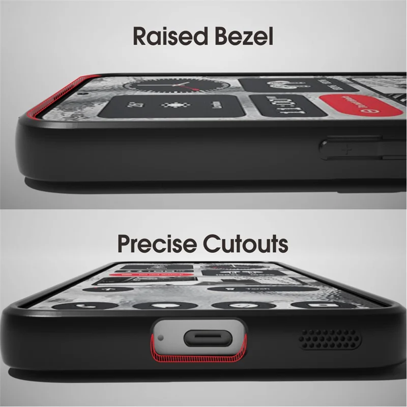 IBMRS For Nothing Phone (2) Cases Shockproof TPU+PC Phone Cover Slim-Fit Shell - Artistic Camouflage