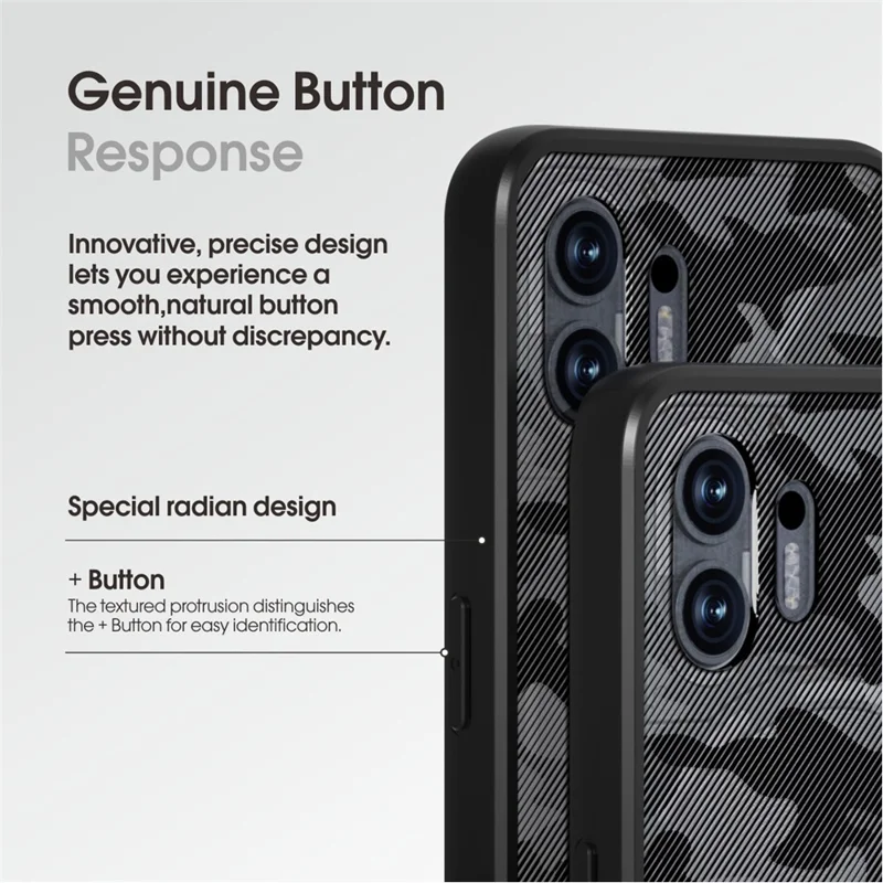 IBMRS For Nothing Phone (2) Cases Shockproof TPU+PC Phone Cover Slim-Fit Shell - Artistic Camouflage