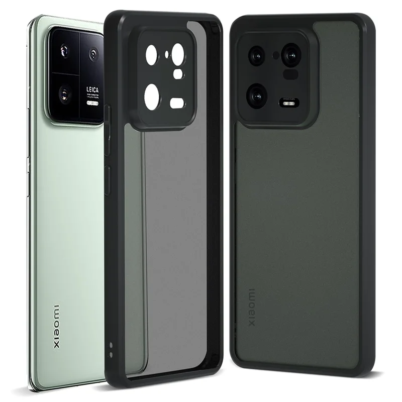 IBMRS Phone Cover for Xiaomi 13 Pro 5G Cases Anti-Scratch TPU+PC Phone Shell - Matte Black