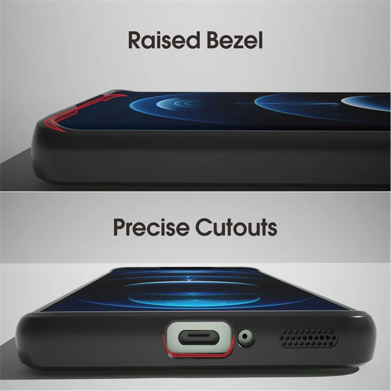 IBMRS Phone Cover for Xiaomi 13 Pro 5G Cases Anti-Scratch TPU+PC Phone Shell - Matte Black