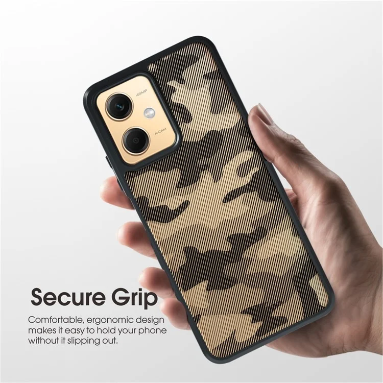 IBMRS For Xiaomi Redmi Note 12 5G (Global) / 12R Pro 5G / Poco X5 5G Carcasa TPU+PC - Camuflaje Artístico