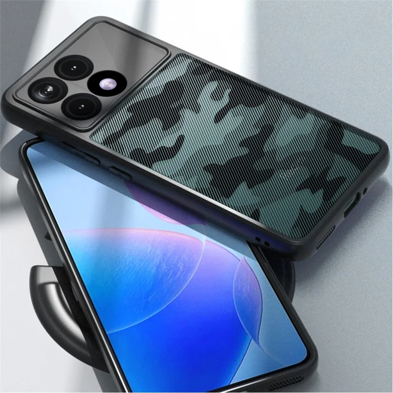 IBMRS For Xiaomi Poco F6 Pro 5G / Redmi K70 5G / K70 Pro 5G Cases TPU+PC Smartphone Cover Shell - Artistic Camouflage