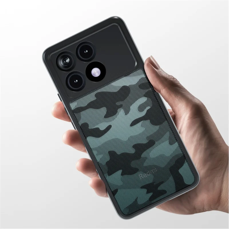IBMRS For Xiaomi Poco F6 Pro 5G / Redmi K70 5G / K70 Pro 5G Cases TPU+PC Smartphone Cover Shell - Artistic Camouflage