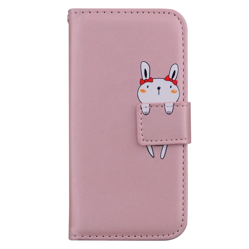 For Xiaomi 13T / 13T Pro Case Wallet Leather Phone Cover Cartoon Pattern Printing - Pink