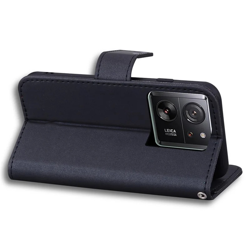 For Xiaomi 13T / 13T Pro Case Wallet Leather Phone Cover Cartoon Pattern Printing - Black