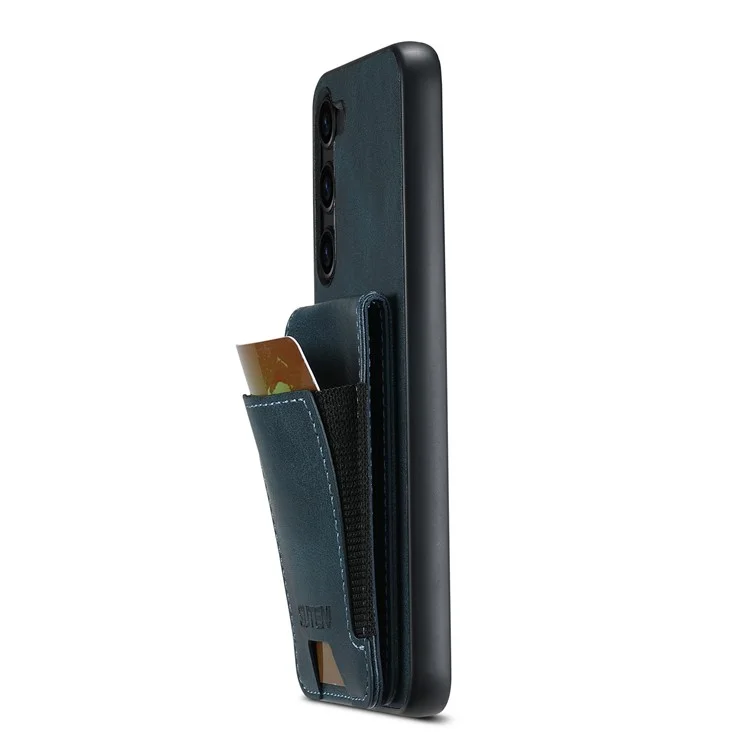 SUTENI H03 For Samsung Galaxy S23+ Phone Case Drop Protection Cover with Card Holder - Blue