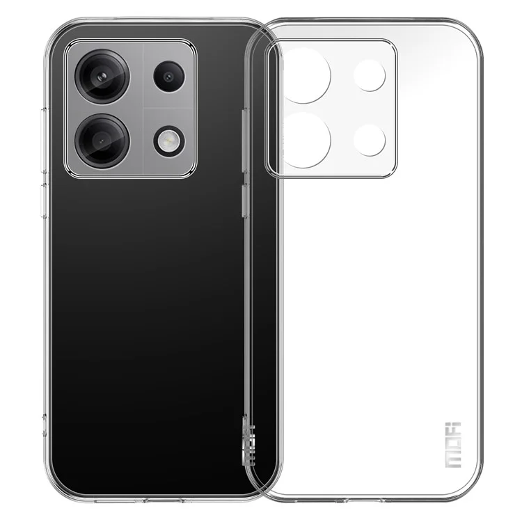 MOFI For Xiaomi Redmi Note 13 Pro 4G / Poco M6 Pro 4G Phone Case Flexible Scratch Resistant TPU Cover