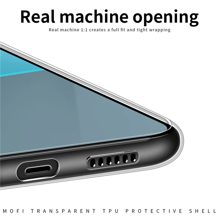 MOFI For Xiaomi Redmi Note 13 Pro 4G / Poco M6 Pro 4G Phone Case Flexible Scratch Resistant TPU Cover
