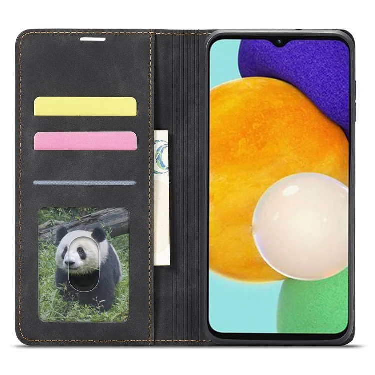 FORWENW Fantasy Serie für Samsung Galaxy S24+ Hülle Skin-touch Stand Telefonabdeckung - Schwarz
