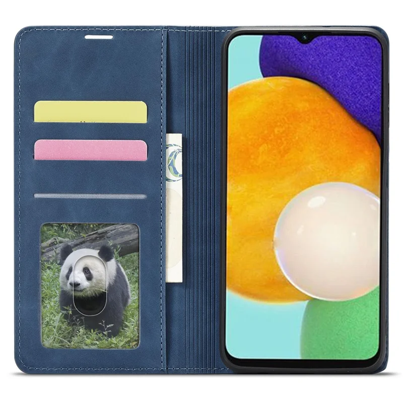 FORWENW Fantasy Series für Samsung Galaxy S23 FE Wallet Case Skin-touch Lederhülle - Blau