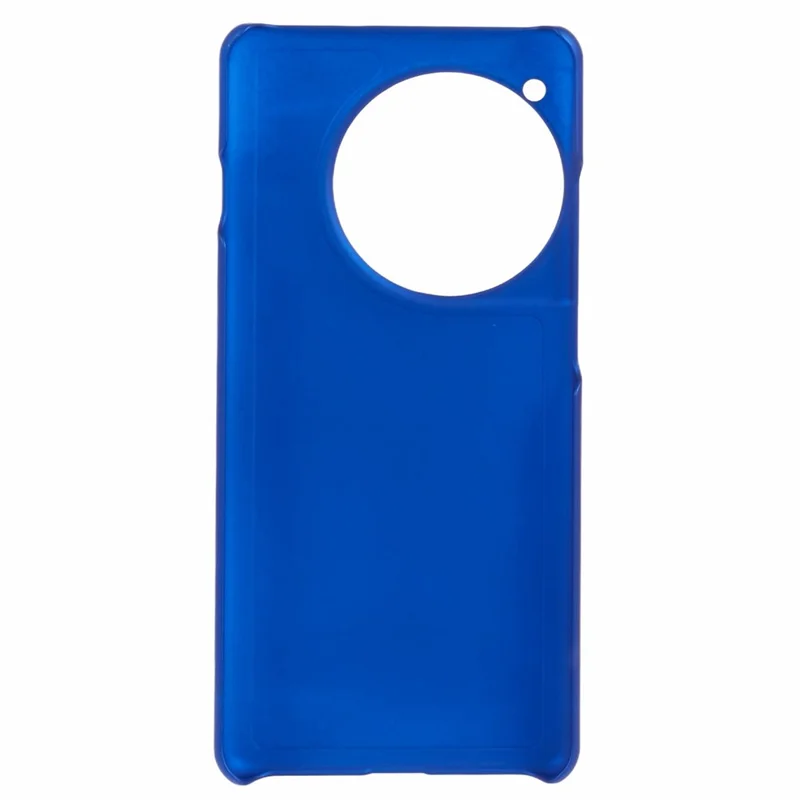 For OnePlus 12R 5G / Ace 3 5G Case Rubberized Anti-fingerprint Hard PC Phone Cover - Blue