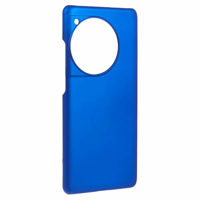 For OnePlus 12R 5G / Ace 3 5G Case Rubberized Anti-fingerprint Hard PC Phone Cover - Blue