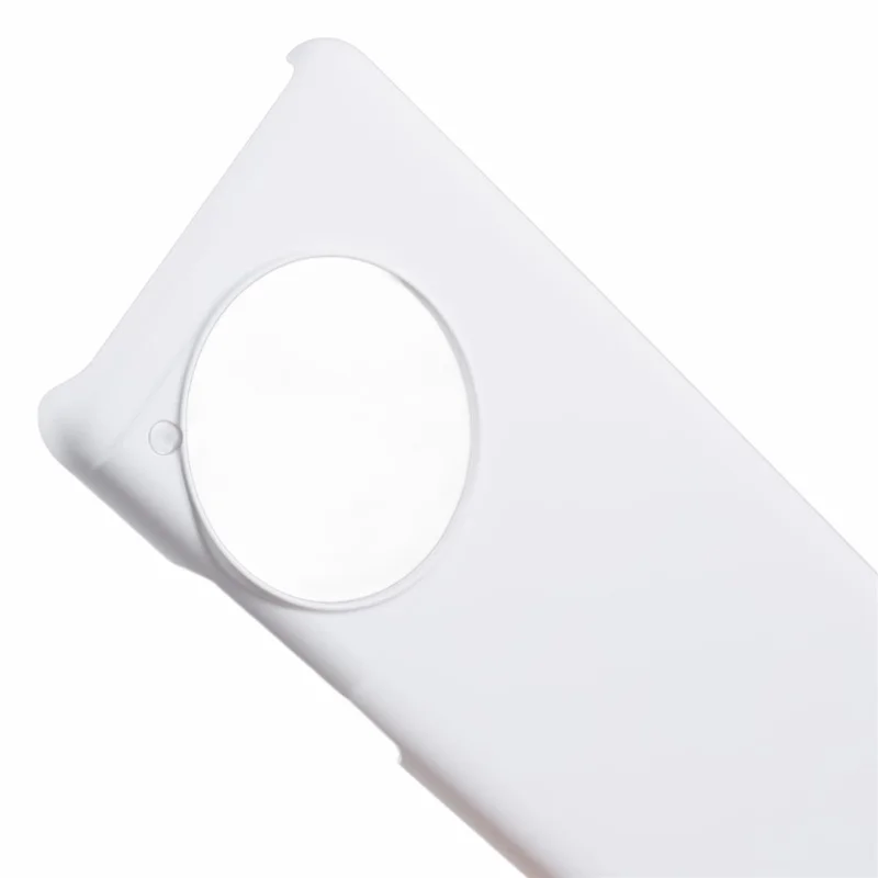 For OnePlus 12R 5G / Ace 3 5G Case Rubberiseret anti-fingerprints hårde PC-telefondæksel - Hvid