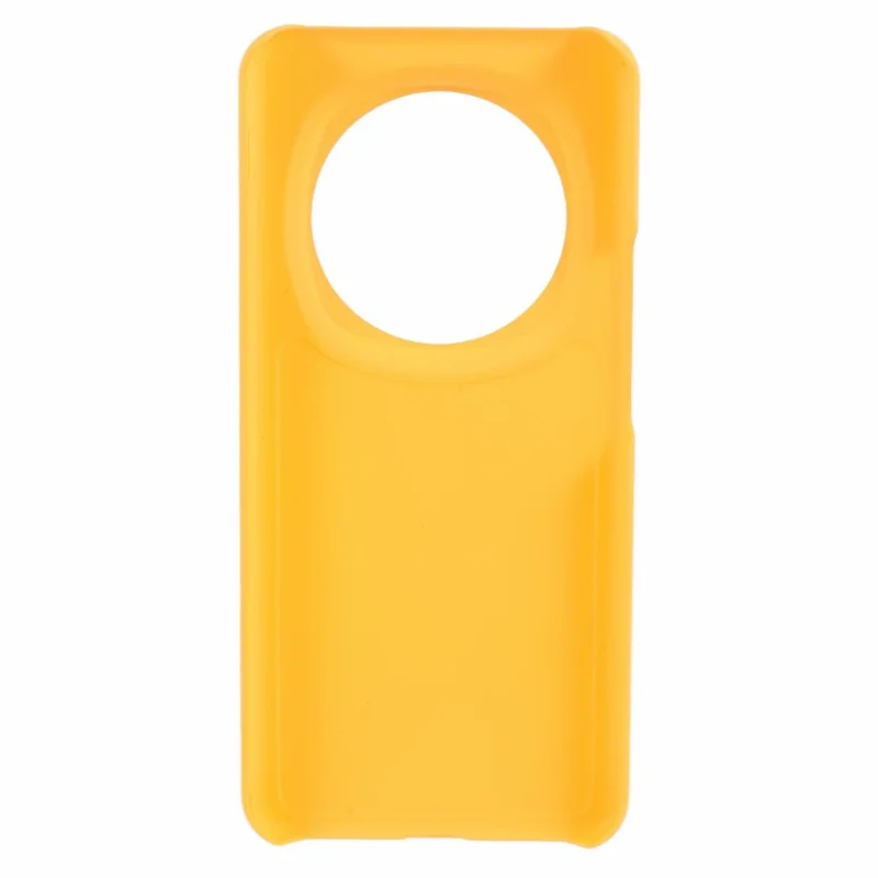 For Honor Magic6 5G Cell Phone Case Rubberized Skin-touch Back Shell - Yellow