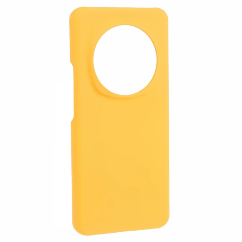For Honor Magic6 5G Cell Phone Case Rubberized Skin-touch Back Shell - Yellow